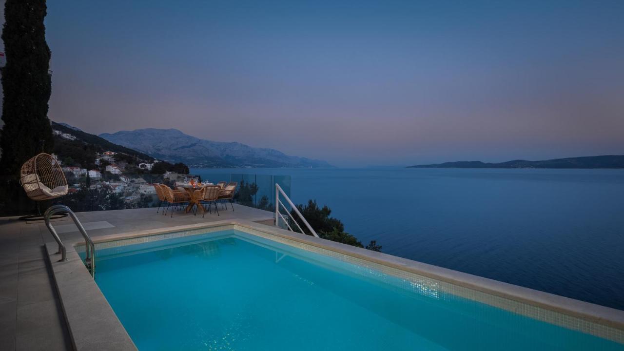 Beachfront Holiday Home - Private Heated Pool ميميتسا المظهر الخارجي الصورة