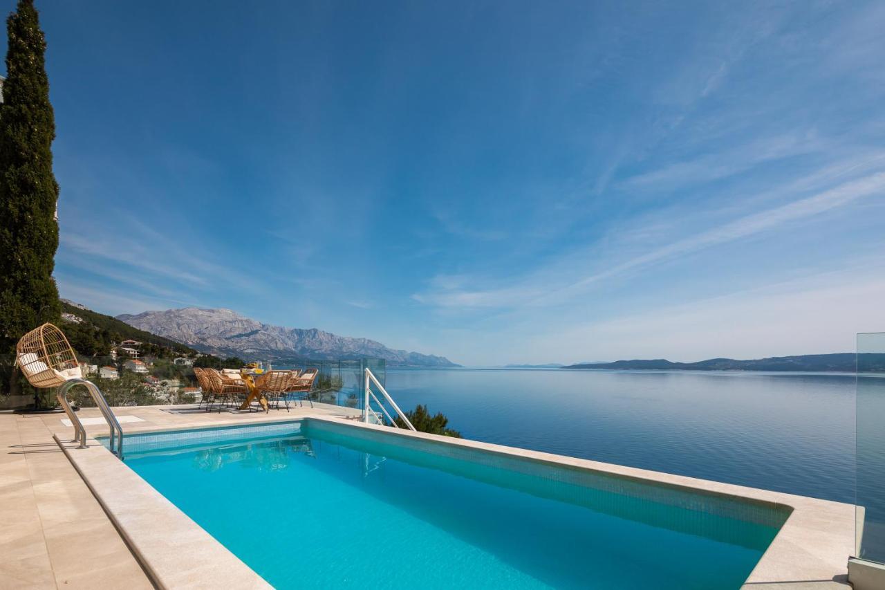 Beachfront Holiday Home - Private Heated Pool ميميتسا المظهر الخارجي الصورة