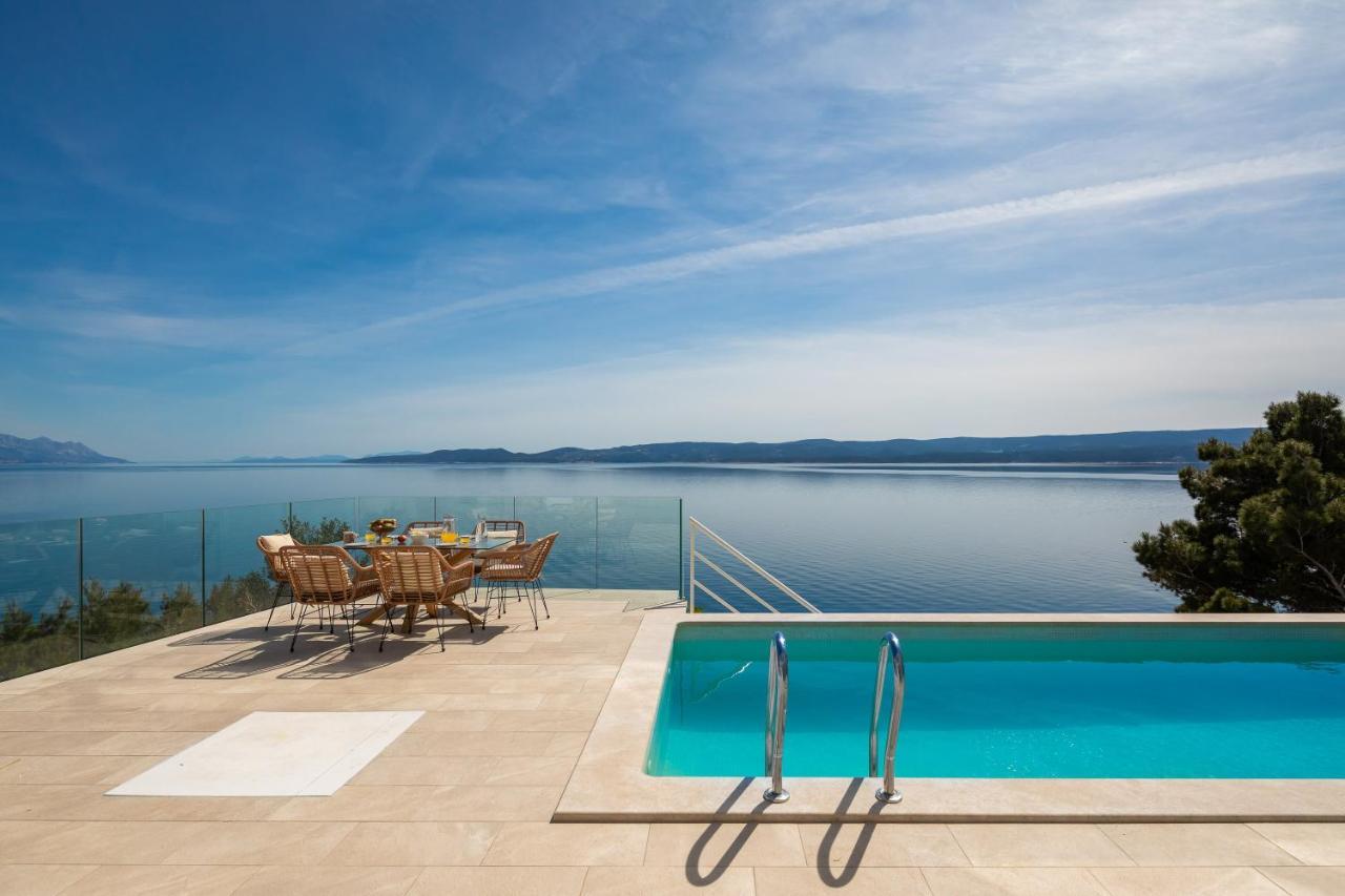 Beachfront Holiday Home - Private Heated Pool ميميتسا المظهر الخارجي الصورة