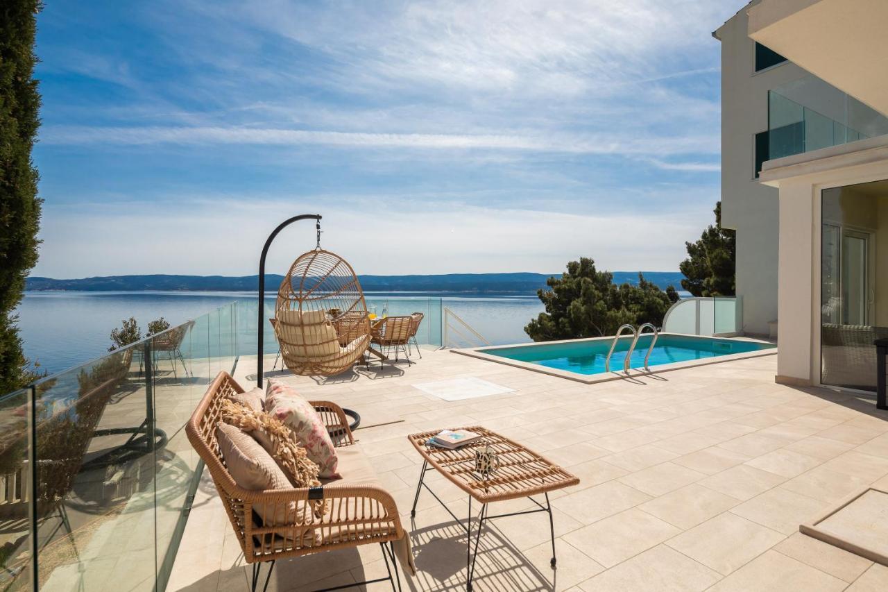 Beachfront Holiday Home - Private Heated Pool ميميتسا المظهر الخارجي الصورة