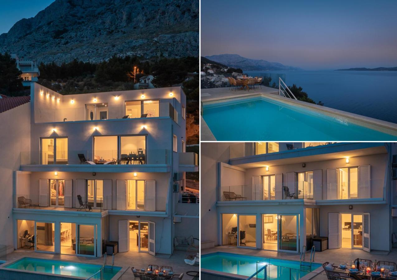 Beachfront Holiday Home - Private Heated Pool ميميتسا المظهر الخارجي الصورة